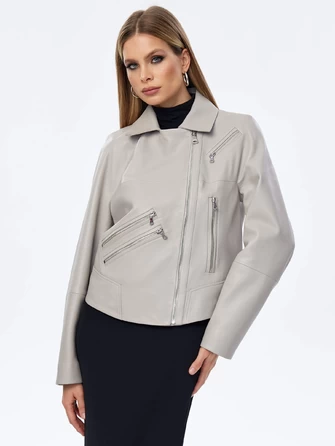 Женская кожаная куртка косуха премиум класса 3050-0
